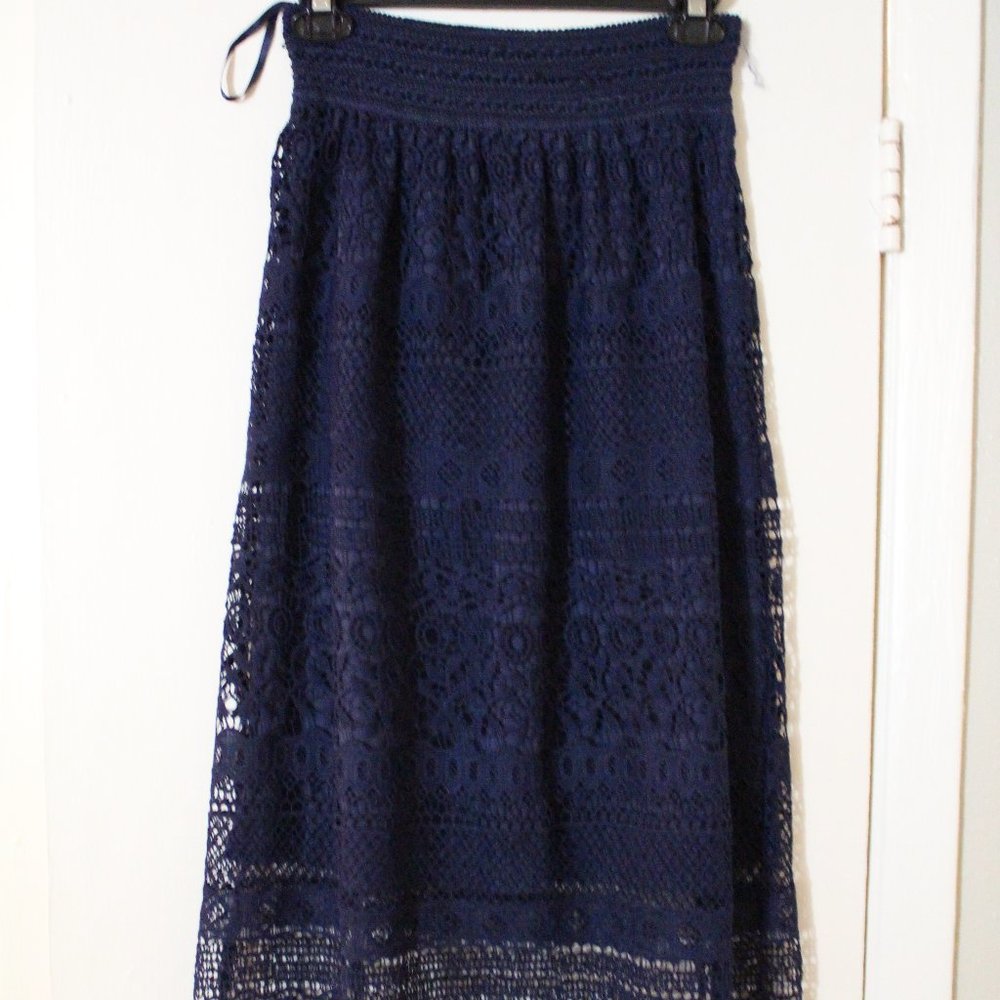 Lace Midi Skirt
